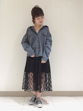 まるこさん（レディース・150cm）の冬コーディネート