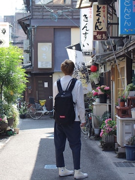 shuさん(メンズ・177cm)の春コーディネート