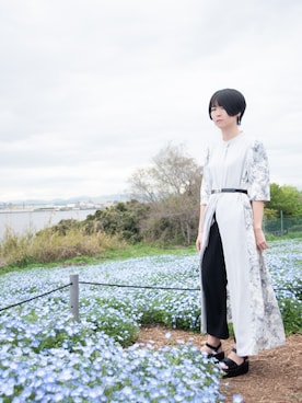 「かっこいい系女子めざしてます」｜匿名Mさん（レディース・158cm）の春コーディネート