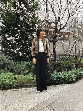 潮田あかりさん(レディース・166cm)の春コーディネート