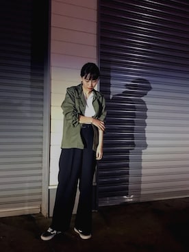 潮田あかりさん(レディース・166cm)の春コーディネート