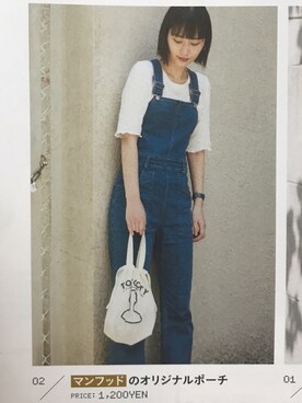 「k3&co.（ケイスリーアンドコー）のアイテム（トップス）」を使った、潮田あかりさん（レディース・166cm）の春コーディネート