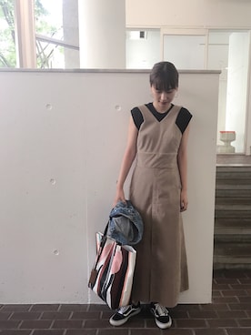 潮田あかりさん(レディース・166cm)の春コーディネート