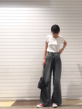 潮田あかりさん（レディース・166cm）の夏コーディネート