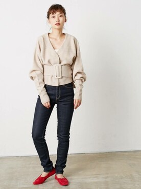 潮田あかりさん(レディース・166cm)の秋コーディネート