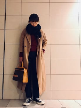 潮田あかりさん（レディース・166cm）の秋コーディネート