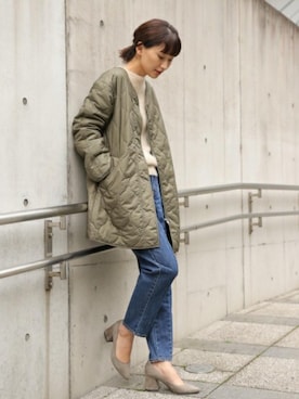 潮田あかりさん（レディース・166cm）の秋コーディネート