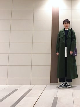 「ISABEL MARANT（イザベルマラン）のアイテム」を使った、潮田あかりさん（レディース・166cm）の冬コーディネート