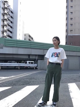 潮田あかりさん（レディース・166cm）の春コーディネート