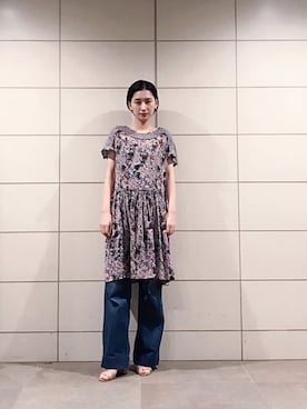 潮田あかりさん(レディース・166cm)の春コーディネート