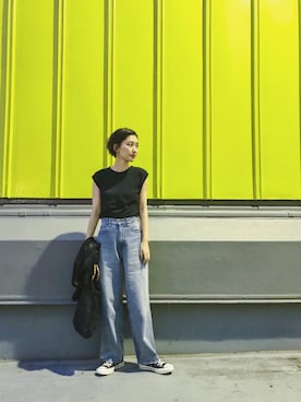 潮田あかりさん（レディース・166cm）の夏コーディネート