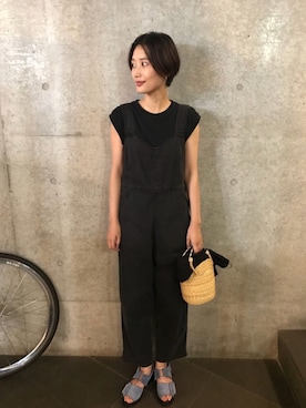 潮田あかりさん(レディース・166cm)の夏コーディネート