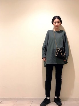 潮田あかりさん（レディース・166cm）の秋コーディネート