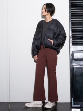 潮田あかりさん（レディース・166cm）の秋コーディネート