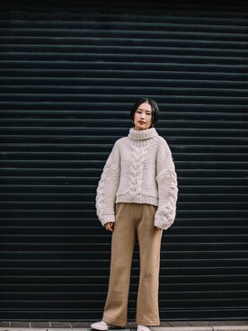 潮田あかりさん（レディース・166cm）の秋コーディネート