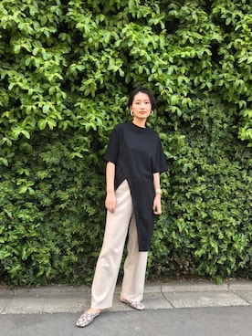 潮田あかりさん(レディース・166cm)の春コーディネート