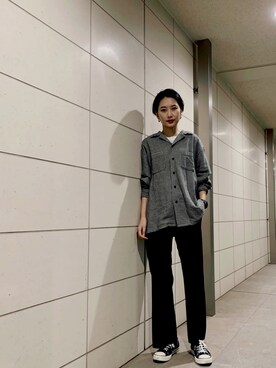 潮田あかりさん（レディース・166cm）の秋コーディネート