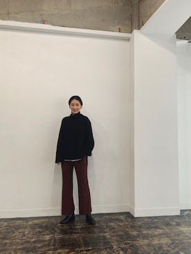 潮田あかりさん（レディース・166cm）の秋コーディネート