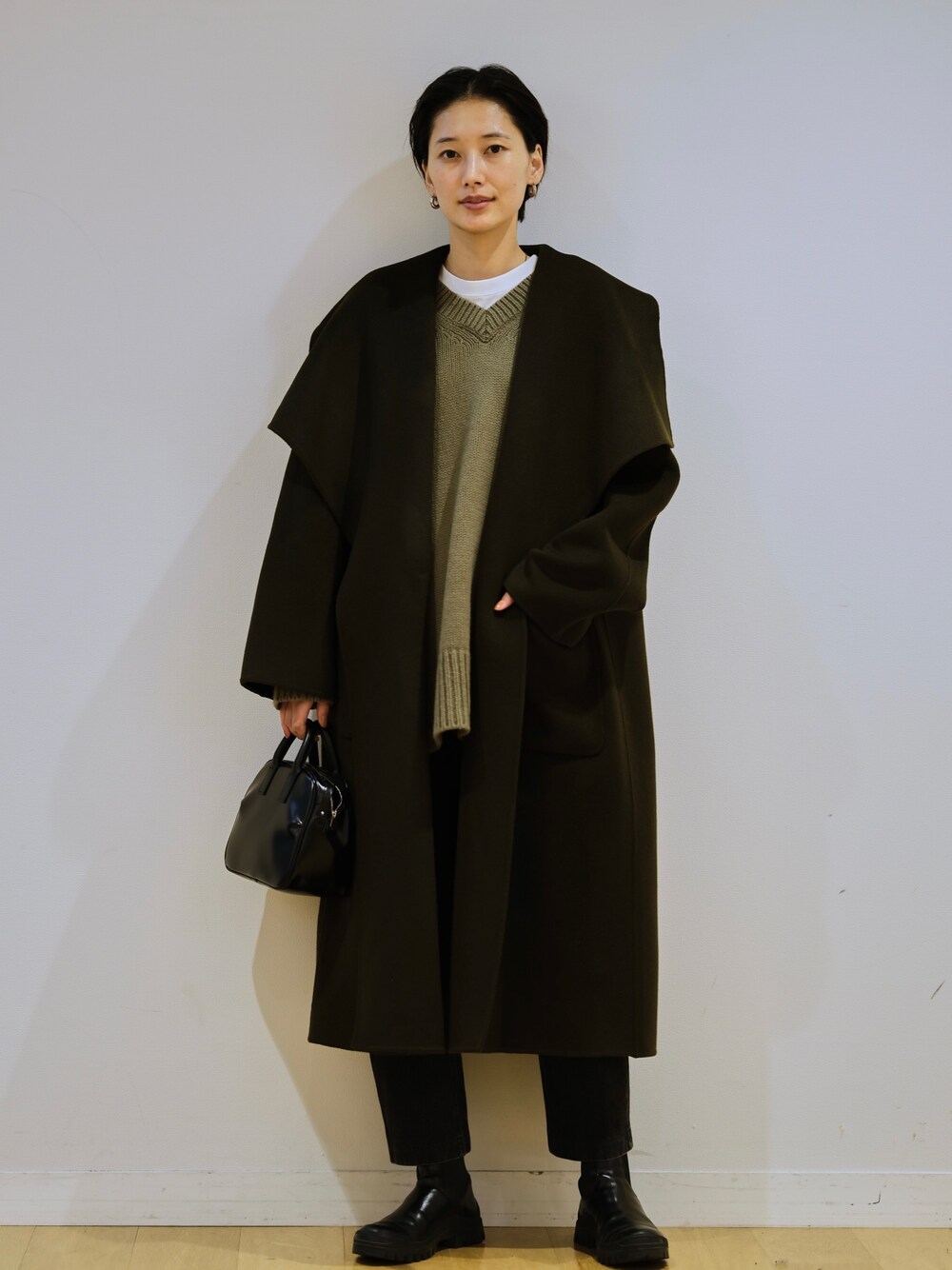 美品✨️ギャルリーウィー　ファインウール　Vネックプルオーバー　М 楽天市場】【GALERIE VIE−ギャルリー ヴィー】ファインウールの