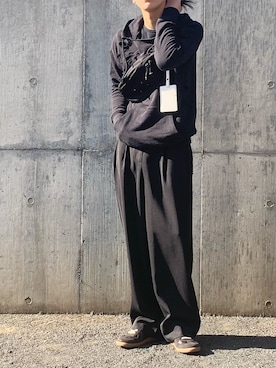 shuさん（メンズ・170cm）の冬コーディネート