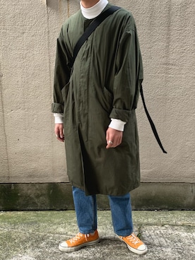 「CRAFT STANDARD BOUTIQUE（クラフトスタンダードブティック）のアイテム（その他アウター）」を使った、りょうさん（メンズ・177cm）の春コーディネート