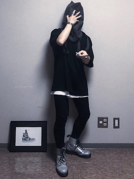 「u170」｜「アイテム（アクセサリー）」を使った、AkirAさん（メンズ・163cm）の夏コーディネート