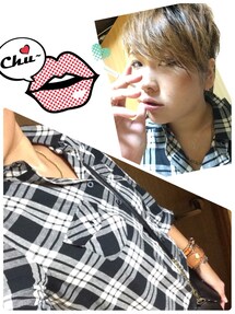 GILFY | 黒チェックシャツ
(シャツ/ブラウス)