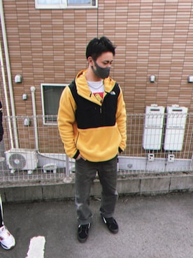 「2021年」｜「アイテム（ジャケット/アウター）」を使った、ryotaro777777さん（メンズ・174cm）の冬コーディネート