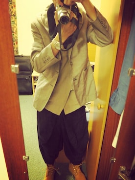 「Marc by Marc Jacobs（マークバイマークジェイコブス）のアイテム（腕時計）」を使った、vladosamaさん（メンズ・176cm）の春コーディネート
