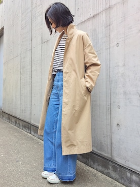 ちーかまさんさん(レディース・168cm)の春コーディネート