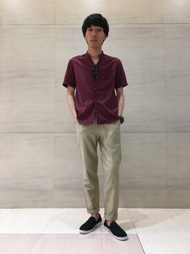 munenoreachさん（メンズ・174cm）の春コーディネート