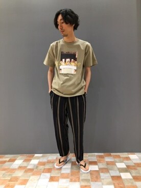 「最後の晩餐」｜むねのリーチさん（メンズ・174cm）の夏コーディネート