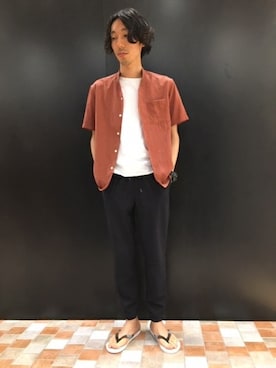 munenoreachさん（メンズ・174cm）の夏コーディネート
