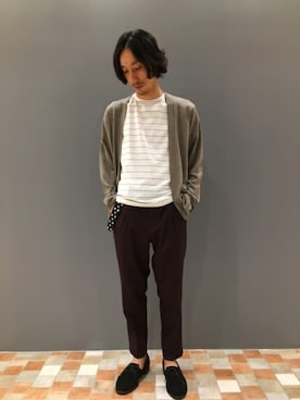 munenoreachさん（メンズ・174cm）の秋コーディネート