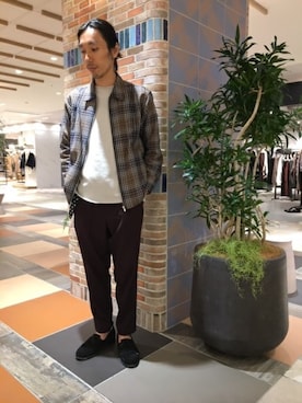 munenoreachさん（メンズ・174cm）の秋コーディネート