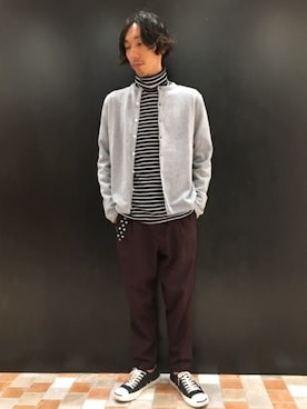 munenoreachさん（メンズ・174cm）の秋コーディネート