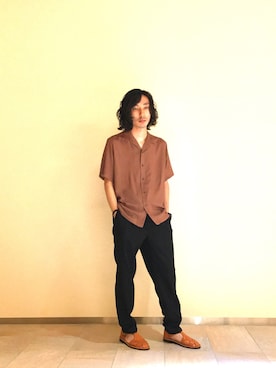 munenoreachさん（メンズ・174cm）の夏コーディネート