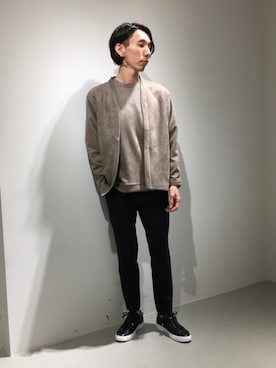 munenoreachさん（メンズ・174cm）の冬コーディネート