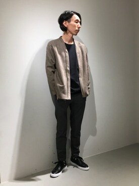 munenoreachさん（メンズ・174cm）の冬コーディネート