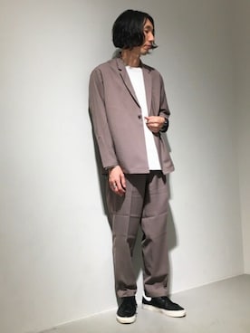 munenoreachさん（メンズ・174cm）の春コーディネート