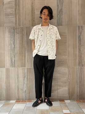 「STEVE MONO」｜むねのリーチさん（メンズ・174cm）の春コーディネート