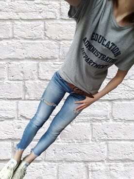 ayさん（レディース・163cm）の春コーディネート