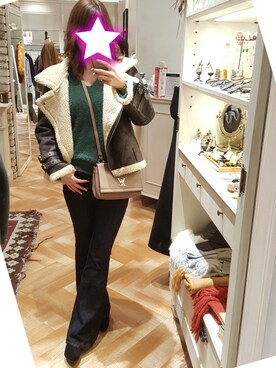 ayさん（レディース・163cm）の冬コーディネート