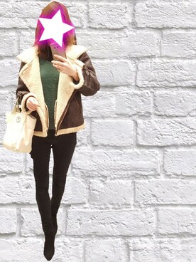 ayさん（レディース・163cm）の冬コーディネート