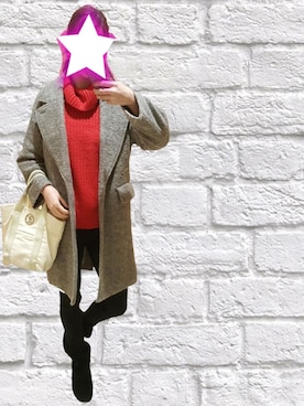 ayさん（レディース・163cm）の冬コーディネート