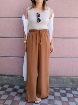 「BRAITONE（ブライトン）のアイテム」を使った、ⓒⓗⓘーⓒⓗⓐⓝさん（レディース・161cm）の夏コーディネート