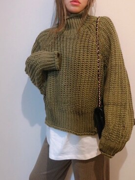 ⓒⓗⓘーⓒⓗⓐⓝさん（レディース・161cm）の秋コーディネート