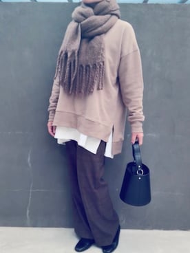 ⓒⓗⓘーⓒⓗⓐⓝさん（レディース・161cm）の冬コーディネート