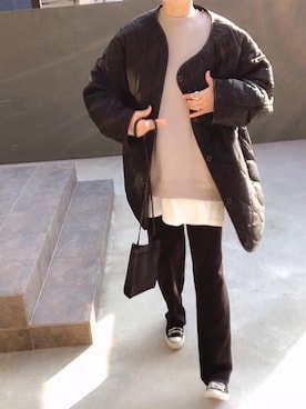 ⓒⓗⓘーⓒⓗⓐⓝさん（レディース・161cm）の冬コーディネート