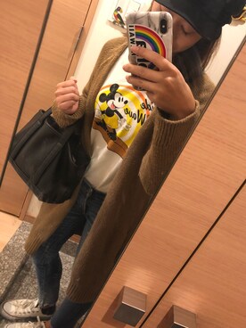 「TESTIFY（テスティファイ）のアイテム」を使った、Ran®️Ran2🌵さん（レディース・153cm）の秋コーディネート